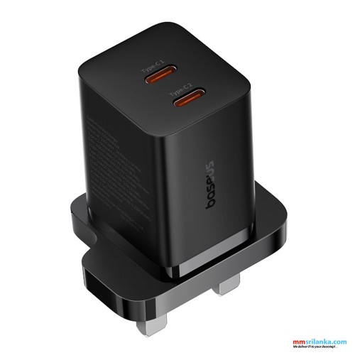 Baseus 40W C+C GaN5 Pro Fast Charger (6M)